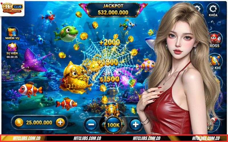 Bắn cá Hitclub trải nghiệm trực tuyến