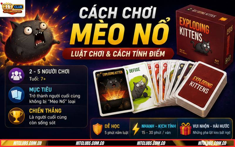Cách chơi bài mèo nổ và mẹo chiến thắng