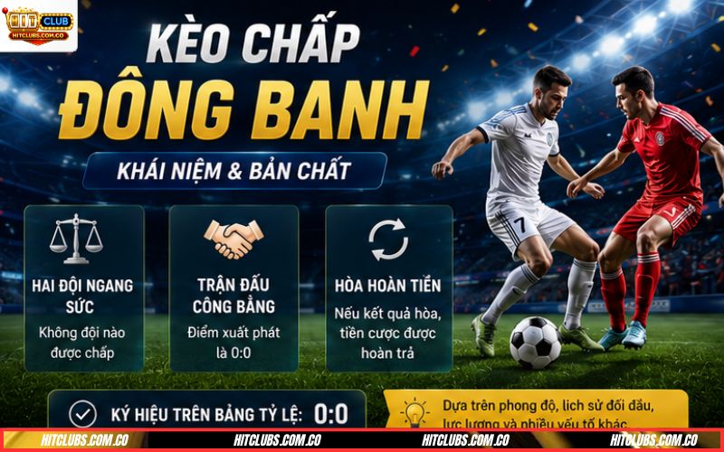 Chấp đồng banh và cách đọc tỷ lệ