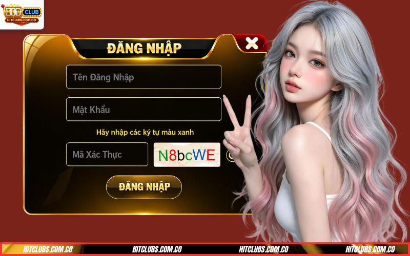 Đăng nhập Hitclub vào tài khoản