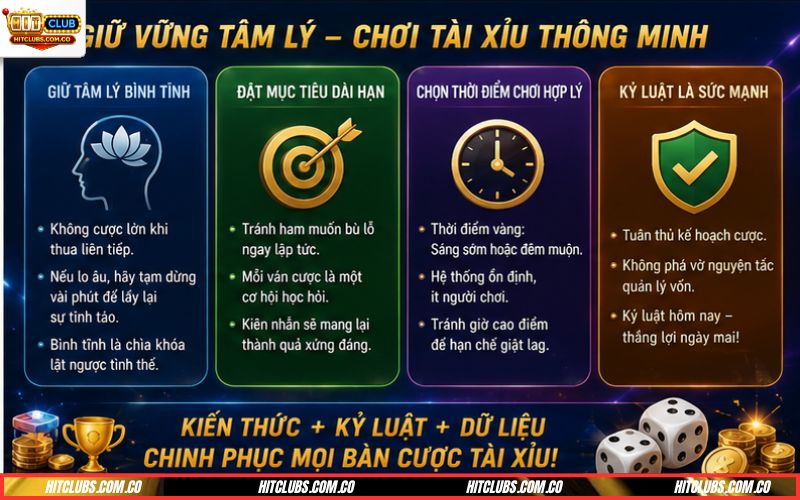 Kinh nghiệm chơi tài xỉu online cho người mới
